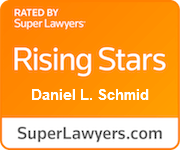 Daniel Schmid Rising Stars Superlawyers badge