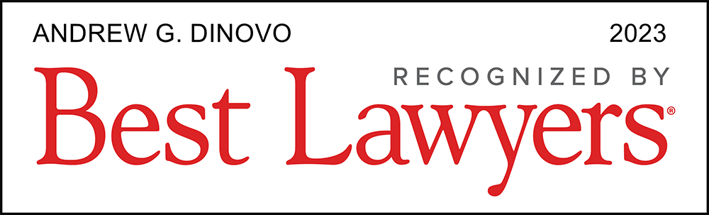 Andrew DiNovo Best Lawyers badge