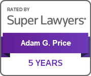 Super Lawyers 5 Years badge